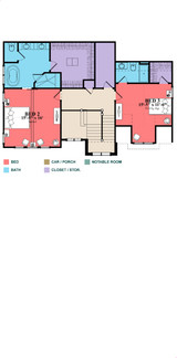 Farmhouse House Plan - Valonia 55290 - 2nd Floor Plan