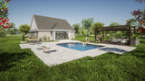 Traditional House Plan - Brittney 82297 - Rear Exterior