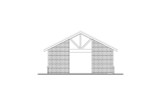Secondary Image - Craftsman House Plan - Carport 51377 - Rear Exterior