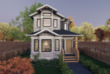Shingle-Style House Plan - Amblepath 41306 - Front Exterior