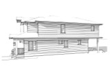 Shingle-Style House Plan - Amblepath 41306 - Right Exterior