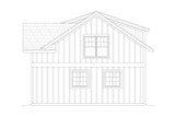 Farmhouse House Plan - Bergner Garage 20414 - Right Exterior