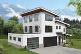 Modern House Plan - Soaring Eagle 46504 - Front Exterior