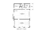 Modern House Plan - Soaring Eagle 46504 - 1st Floor Plan