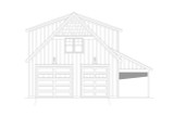 Country House Plan - Wraith Hills Garage-ADU 99046 - Front Exterior