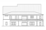 Farmhouse House Plan - Blueberry Ranch 88722 - Rear Exterior