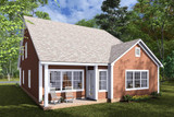 Cottage House Plan - 51690 - Rear Exterior