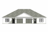 Farmhouse House Plan - 54116 - Front Exterior