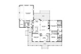 Country House Plan - Calabash Cottage 92850 - 1st Floor Plan