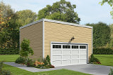 Colonial House Plan - Alhambra Garage 21045 - Front Exterior