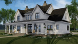 Farmhouse House Plan - Silverbell Ranch 18633 - Front Exterior