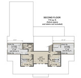 Farmhouse House Plan - Silverbell Ranch 18633 - 2nd Floor Plan