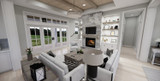 Farmhouse House Plan - Silverbell Ranch 18633 - Great Room