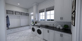 Farmhouse House Plan - Silverbell Ranch 18633 - Mud Room/Hall