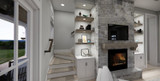 Farmhouse House Plan - Silverbell Ranch 18633 - Staircase