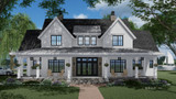 Farmhouse House Plan - Misty Falls 60386 - Front Exterior