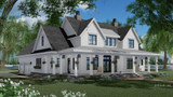 Farmhouse House Plan - Misty Falls 60386 - Front Exterior