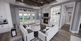 Farmhouse House Plan - Misty Falls 60386 - Great Room