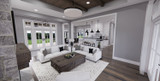 Farmhouse House Plan - Misty Falls 60386 - Great Room
