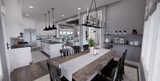 Farmhouse House Plan - Misty Falls 60386 - Dining Room