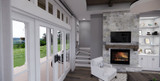 Farmhouse House Plan - Misty Falls 60386 - Staircase