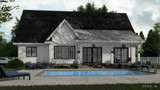 Country House Plan - Ivory Farm 39915 - Rear Exterior