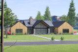 Modern House Plan - 23179 - Front Exterior