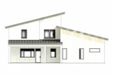 Contemporary House Plan - 68122 - Rear Exterior