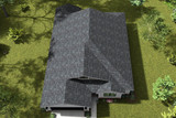 Cottage House Plan - 75045 - Aerial View - 
