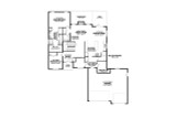 Craftsman House Plan - Sierra 14002 - 1st Floor Plan