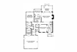 Colonial House Plan - Drum Bay 65323 - 1st Floor Plan