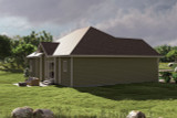 Traditional House Plan - Springhill 61514 - Left Exterior