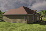 Traditional House Plan - Springhill 61514 - Right Exterior