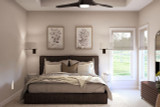 Traditional House Plan - Springhill 61514 - Master Bedroom