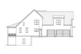 Farmhouse House Plan - White Lily 55602 - Left Exterior
