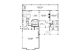 Farmhouse House Plan - White Lily 55602 - 1st Floor Plan