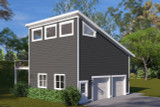 Modern House Plan - Johnstone Garage 95640 - Front Exterior