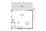 Modern House Plan - Johnstone Garage 95640 - 2nd Floor Plan