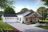 Country House Plan - Pleasant Ridge A 22832 - Front Exterior