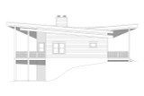 Mountain Rustic House Plan - Sugar Ranch Lookout 79669 - Left Exterior