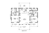 Mountain Rustic House Plan - Sugar Ranch Lookout 79669 - Basement Floor Plan