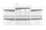 Mountain Rustic House Plan - Sugar Ranch Lookout 79669 - Rear Exterior