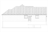 Traditional House Plan - Summerfield 37428 - Left Exterior