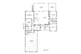 Ranch House Plan - Lake Pointe 73563 - 1st Floor Plan