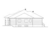 Modern House Plan - 18951 - Right Exterior