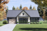 Mountain Rustic House Plan - 76328 - Front Exterior