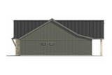 Mountain Rustic House Plan - 76328 - Right Exterior
