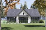 Mountain Rustic House Plan - 54363 - Front Exterior