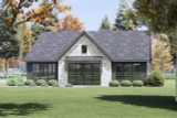 Mountain Rustic House Plan - 54363 - Front Exterior