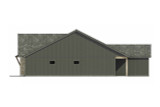 Mountain Rustic House Plan - 54363 - Right Exterior